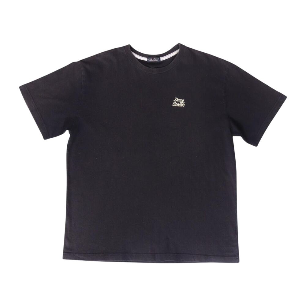 Drug Stores Japan Y2K Vintage Short Sleeve Graphic T Shirt Black L